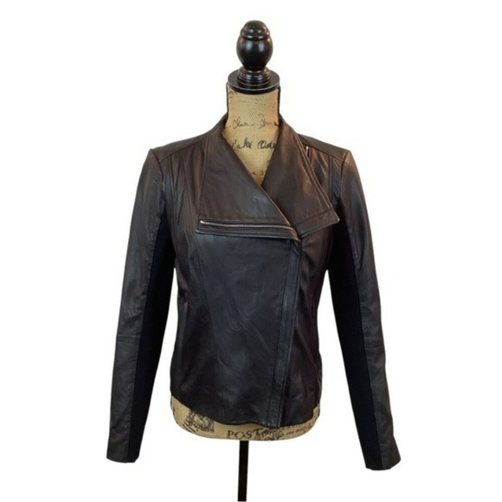 Trouvé Womens Black Leather Jacket M - Nordstrom